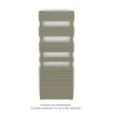 Fassane Spa Symétrique EC, 2 patères, Golden Sand, 625W, H1333mm / L500mm