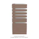 Fassane Spa Asymétrique EC gauche, Terracotta Faded, 594W, H 1183 mm / L 550 mm