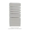 Fassane Spa Asymétrique EC gauche, Telegrey 4, 594W, H 1183 mm / L 550 mm