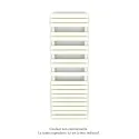 Fassane Spa Symétrique EC, 2 patères, Cream, 1019W, H1851mm / L600mm