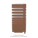 Fassane Spa Asym EC +Air,D, Terracotta 0292, 594W, H 1220 mm / L 550 mm