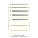 Fassane Spa Asymétrique EC gauche, Pure White, 429W, H 805 mm / L 550 mm