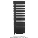 Fassane Spa Asym EC +Air,G, Black Quartz 0550, 809W, H 1713 mm / L 550 mm