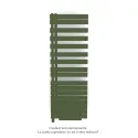 Fassane Spa Asym EC +Air,G, Olive Green 6203, 809W, H 1713 mm / L 550 mm