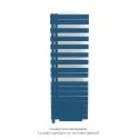 Fassane Spa Asym EC +Air,G, Gentian Blue 5210, 809W, H 1713 mm / L 550 mm