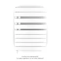 Fassane Spa Asym EC +Air,G, White Matt 0556, 429W, H 842 mm / L 550 mm
