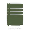 Fassane Spa Asym EC +Air,G, Olive Green 6203, 429W, H 842 mm / L 550 mm