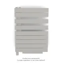 Fassane Spa Asym EC +Air,G, Telegrey 4 7247, 429W, H 842 mm / L 550 mm