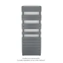 Fassane Spa Symétrique EC, 2 patères, Anthracite, 625W, H1333mm / L500mm