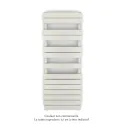 Fassane Spa Symétrique EC, 2 patères, White Quartz, 625W, H1333mm / L500mm
