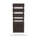 Fassane Spa Symétrique EC, 2 patères, Dark Brown, 625W, H1333mm / L500mm