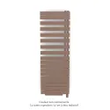Fassane Spa Asym EC +Air,D, Terracotta Faded 0299, 809W, H 1713 mm / L 550 mm