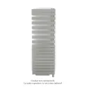 Fassane Spa Asym EC +Air,D, Inox Look 0332, 809W, H 1713 mm / L 550 mm