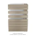 Fassane Spa Asymétrique EC droite, Beige Quartz, 429W, H 805 mm / L 550 mm