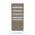 Fassane Spa Symétrique EC, 2 patères, Beige Grey, 1300W, H1851mm / L800mm