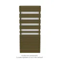 Fassane Spa Symétrique EC, 2 patères, Bronze, 1300W, H1851mm / L800mm