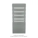 Fassane Spa Symétrique EC, 2 patères, Titane, 1300W, H1851mm / L800mm