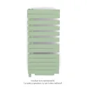 Fassane Spa Asym EC +Air,G, Pastel Green 6219, 594W, H 1220 mm / L 550 mm
