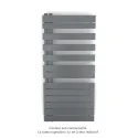Fassane Spa Asymétrique EC gauche, Anthracite, 594W, H 1183 mm / L 550 mm