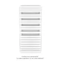 Fassane Spa Symétrique EC, 2 patères, White Matt, 1300W, H1851mm / L800mm