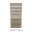 Fassane Spa Symétrique EC, 2 patères, Beige Quartz, 1300W, H1851mm / L800mm