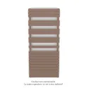 Fassane Spa Symétrique EC, 2 patères, Terracotta Faded, 1300W, H1851mm / L800mm