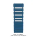 Fassane Spa Symétrique EC, 2 patères, Gentian Blue, 1019W, H1851mm / L600mm