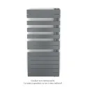 Fassane Spa Asymétrique EC droite, Anthracite, 594W, H 1183 mm / L 550 mm
