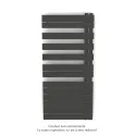 Fassane Spa Asymétrique EC droite, Umbra Grey, 594W, H 1183 mm / L 550 mm