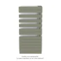 Fassane Spa Asymétrique EC droite, Cement Grey, 594W, H 1183 mm / L 550 mm