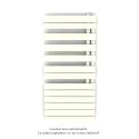 Fassane Spa Asymétrique EC droite, Cream, 594W, H 1183 mm / L 550 mm