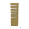 Fassane Spa Asymétrique EC droite, Beach Gold, 809W, H 1676 mm / L 550 mm