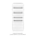 Fassane Spa Symétrique EC, 2 patères, White Matt, 625W, H1333mm / L500mm