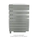 Fassane Spa Asym EC +Air,G, Grey Aluminium 9007, 429W, H 842 mm / L 550 mm