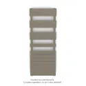 Fassane Spa Symétrique EC, 2 patères, Concrete Grey, 625W, H1333mm / L500mm