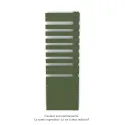 Fassane Spa Asymétrique EC droite, Olive Green, 809W, H 1676 mm / L 550 mm