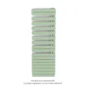 Fassane Spa Asymétrique EC droite, Pastel Green, 809W, H 1676 mm / L 550 mm