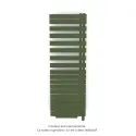 Fassane Spa Asym EC +Air,D, Olive Green 6203, 809W, H 1713 mm / L 550 mm