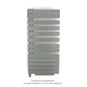 Fassane Spa Asym EC +Air,G, Grey Aluminium 9007, 594W, H 1220 mm / L 550 mm