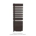 Fassane Spa Asym EC +Air,G, Dark Brown 0270, 809W, H 1713 mm / L 550 mm