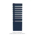 Fassane Spa Asymétrique EC gauche, Sapphire Blue, 809W, H 1676 mm / L 550 mm