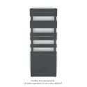 Fassane Spa Symétrique EC, 2 patères, Black Matt, 625W, H1333mm / L500mm