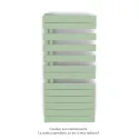 Fassane Spa Asymétrique EC gauche, Pastel Green, 594W, H 1183 mm / L 550 mm