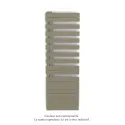 Fassane Spa Asymétrique EC gauche, Golden Sand, 809W, H 1676 mm / L 550 mm