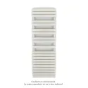 Fassane Spa Symétrique EC, 2 patères, White Quartz, 1019W, H1851mm / L600mm