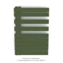 Fassane Spa Asymétrique EC gauche, Olive Green, 429W, H 805 mm / L 550 mm