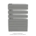 Fassane Spa Asymétrique EC gauche, Telegrey 2, 429W, H 805 mm / L 550 mm