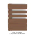 Fassane Spa Asymétrique EC gauche, Terracotta, 429W, H 805 mm / L 550 mm