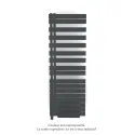 Fassane Spa Asym EC +Air,G, Black Matt 0557, 809W, H 1713 mm / L 550 mm
