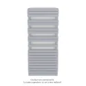 Fassane Spa Symétrique EC, 2 patères, Light Jeans, 1300W, H1851mm / L800mm